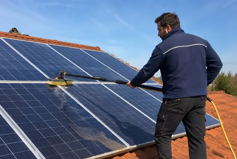 Nettoyage et entretien de panneaux solaires à Miniac-sous-Bécherel